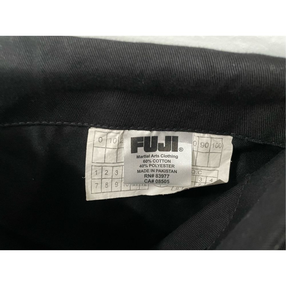 Fuji Sports All Around Mens A3 Brazilian Jiu Jitsu Gi Black Uniform - Picture 4 of 11